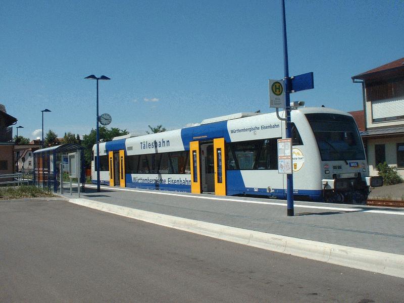 Regioshuttle VT 446 Agnes der T�lesbahn N�rtingen - Neuffen (WEG)