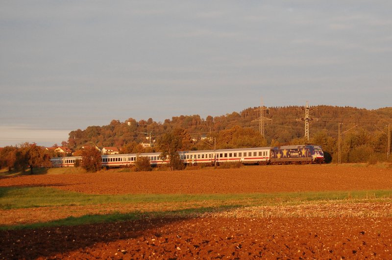 101 101-4 zog am 19.09.07 den IC 2062 von N�rnberg
