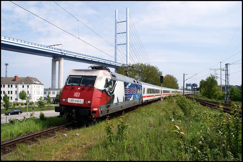 101070-1 happened with IC 2213 Binz-Stuttgart on 08.05.2009 the railway