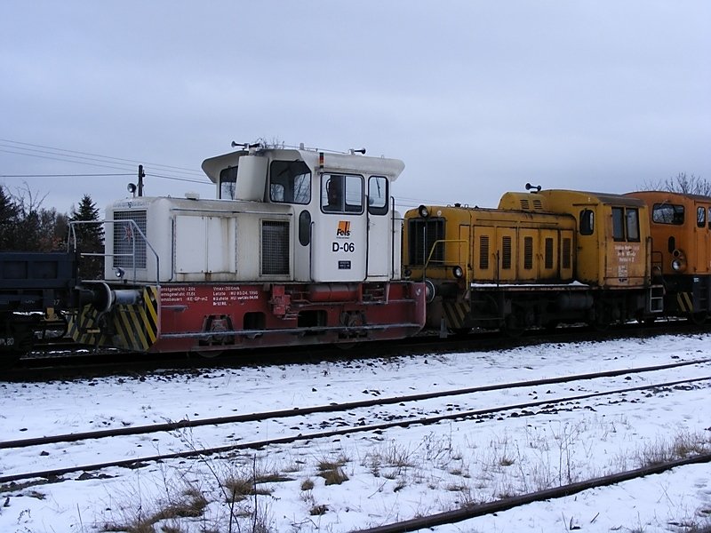 Werklok D-06 der Felswerke und Nr.2 der Stahlbau Niesky GmbH
