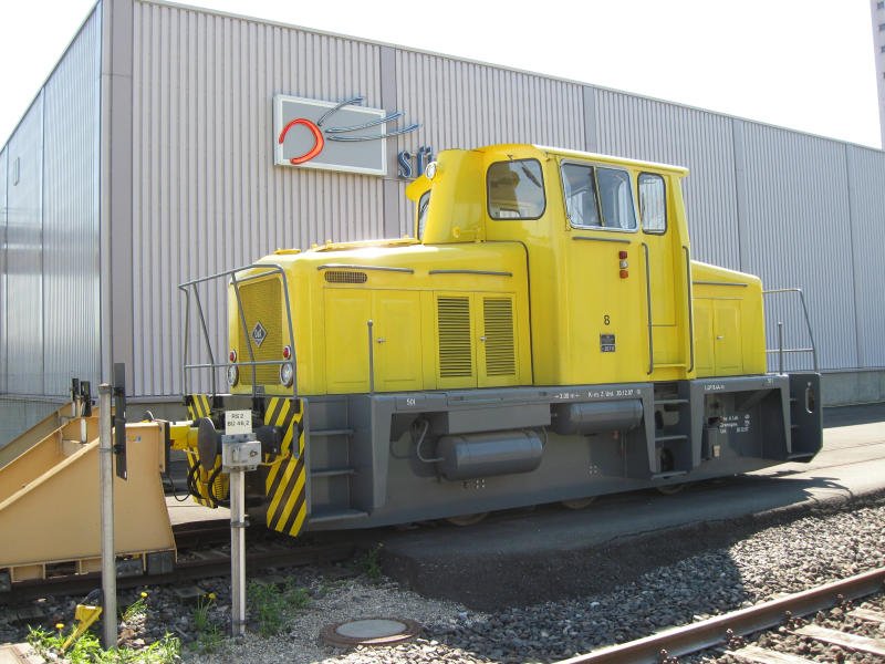 Works locomotive 8 of Südzucker, Zeitz 21:04:09 (automatically translated, Powered