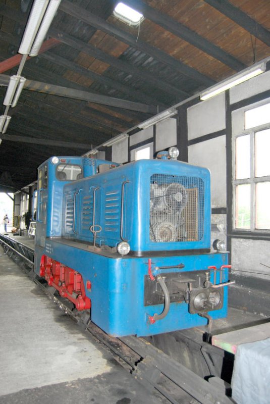 Die V10C der Wei�eritztalbahn, 18.07.09 Freital Hainsberg 