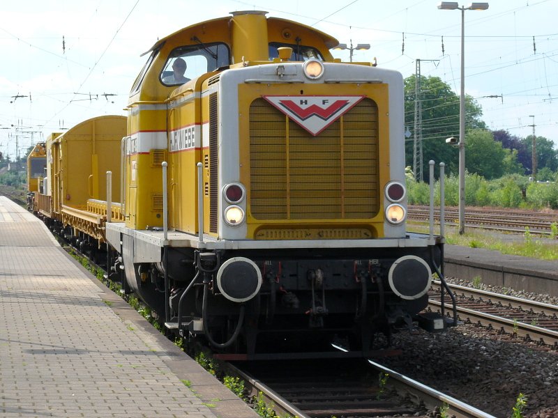 Wiebe mit Bauzug. Unna Bf. 28.05.2009. 