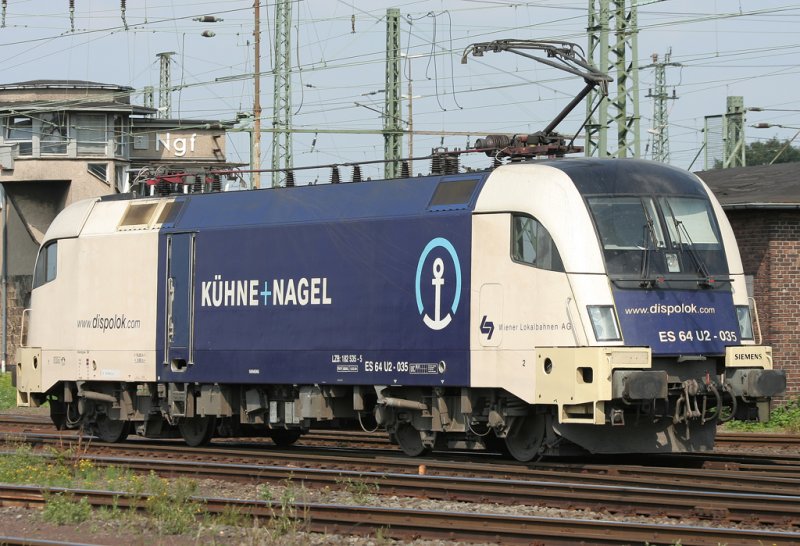 Der ES 64 U2 - 035 Taurus der Wiener Lokalbahnen