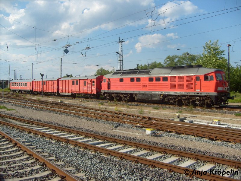 Hilfszugeinsatz in Wismar  