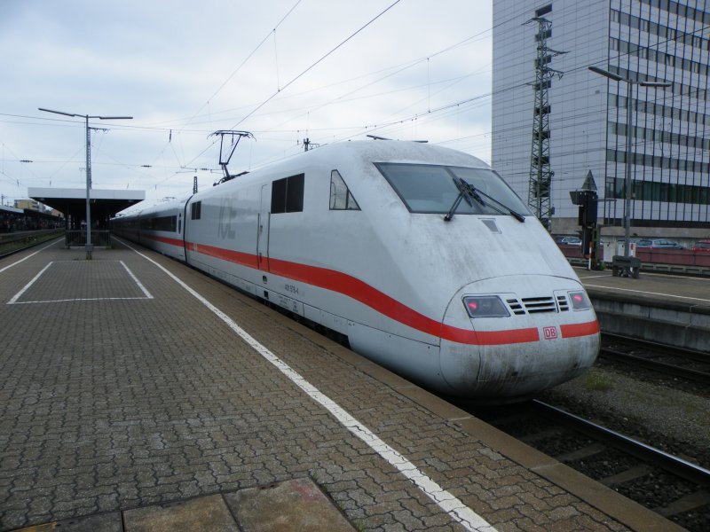 Am 14.Mai 09 kam der ICE 401-076 ganz neu nach