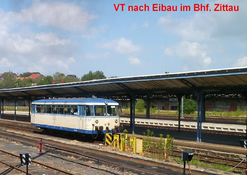 VT 57 in Zittau, Sommer 2004 