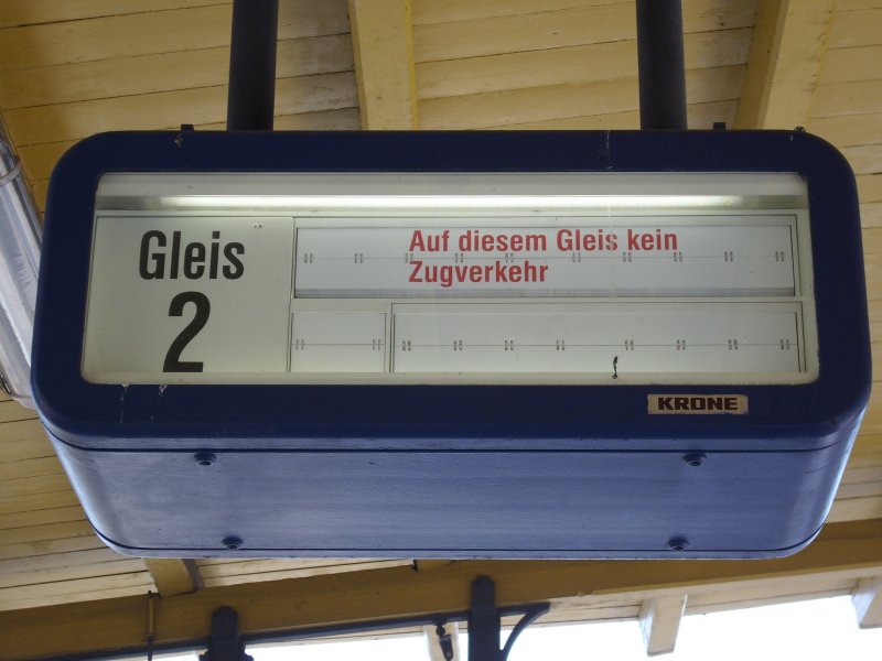 Destination displays on Apr 12, 2009 in Berlin Nöldnerplatz. (automatically