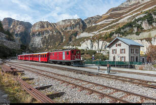 Pressefahrt des neugegründeten Vereins MGBahn-Historic (http://www.mgbahn-historic.ch/) am 29.