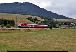 111 189-7 unterwegs in Röt-Schönegründ.