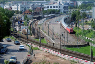 Die Baukräne sind verschwunden -    ...