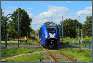 Nur am Wochenende wird die Strecke zwischen Schmachtenhagen und Wensickendorf befahren.