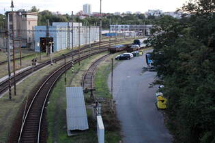 Ein Teil der Gleisanlagen in Praha ONJ am 29.07.2025.