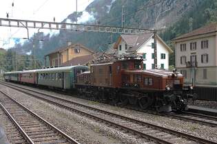 Am 14.09.2025 veranstaltet SBB Historic Sonderfahrten im Urner Reusstal.