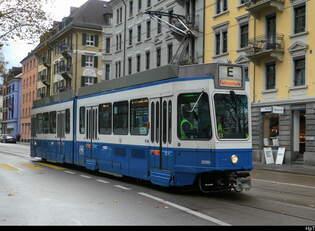 VBZ - Be 4/6  2089 als Fahrschule unterwegs am 26.10.2025