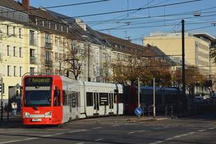 KVB Tw 4115  Linie 7, Benzelrath  Köln, Aachener Straße/Gürtel  07.11.2025