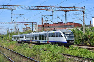 962 093 und 962 072 fahren durch Bucuresti Basarab als RM 7924 Aeroport Henri Coanda - Bucuresti Nord.
