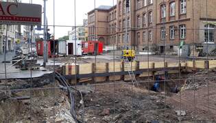 Im Sommer 2020 gab es bei der EVAG Erfurt die groe Baumanahme an der Kreuzung Juri-Gagarin-Ring – Bahnhofstrae, bei der 4 von 5 Straenbahnlinien in Erfurt unterbrochen