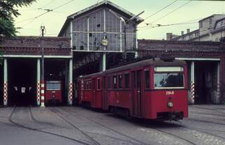 Wien Wiener Stadtwerke-Verkehrsbetriebe (WVB) Stadtbahn (N1 2985 / N1 2948 (SGP 1961 bzw.