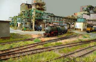 Hier meine Industrieanlage der Chemischen Werke Gerbisbach in 1:87 (HO).