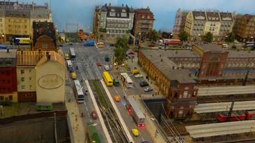 N-Anlage FEC-Fürth - Straßenbahn-Kreuzung