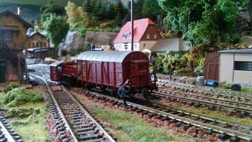 Rangierfahrt zum Güterschuppen