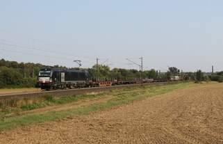 193 612 MRCE mit gemischten Güterzug bei Elze am 01.09.2016