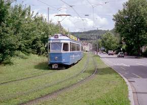 Zürich VBZ Tramlinie 10 (SWS/MFO-Be 4/6 1426, Bj.