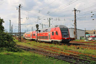 Im August 2023 war die Centralbahn noch mit Ersatzzügen auf der RB49 zwischen Hanau und Gießen unterwegs.