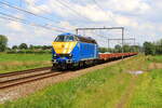 Belgin  Lok 6202 von Infrabel, mit ein Werkzug in Lokeren  19/6/2024