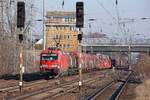 193 383 am 22.11.2025 am Bahnhof von Berlin Schnefeld.