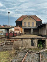 Nordhausen Nord, der Schmalspurbereich des Bf.