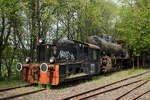 310 881 im Dampflokmuseum Hermeskeil am 03.05.2026. Seit meinem letzten Besuch im April 2024 hat die Lokomotive etwas Grafitti abbekommen.