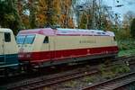 DB 101 001-6  Rheingold  in Wuppertal, November 2025.
