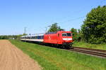 Deutschland   Lok 145 097 von TRI zieht einem Personenzug RB37 Krefeld - Neuss in Broicherseite   29/4/2026