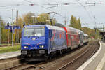 SRI 146 520-2 mit RE 3 nach Dsseldorf in Castrop-Rauxel 29.10.2025