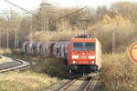 DBC 185 275-5 am Haltepunkt Gelsenkirchen-Zoo 1.12.2025