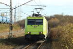ATLU 185 630-1 am Haltepunkt Gelsenkirchen-Zoo 1.12.2025