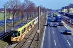 Dortmund 109 + 105, Westfalendamm, 03.03.1993.