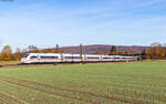 412 026  Zrichsee  als ICE 5 (Frankfurt Hbf - Basel SBB) bei Kollmarsreute 4.11.25