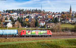 145 016  Schwarzwaldmarie  mit dem DGS 69484 (Hausach - Villingen) bei St.Georgen 31.10.25