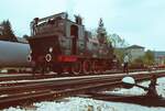 1983: Sonderfahrt mit Dampflok 11 (MF Esslingen 1911 Universaldampflok der Hohenzollerischen Landesbahnen von 1911-1969) auf der Tlesbahn (WEG) 