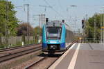 554 511 fuhr am 02.06.2026 als RB 33 nach Bremerhaven HBF in den Bahnhof Bremerhaven-Lehe.