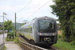 Agilis 440 604 als ag 56807 aus Ingolstadt Nord, am 05.08.2025 in Sinzing.