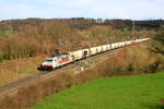 Belgin  Lok 186237 DBC mit Gterzug in Gemmenich  14/3/2024