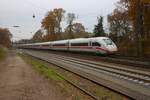DB Fernverkehr ICE4 412 xxx-x am 08.11.25 in Kahl am Main