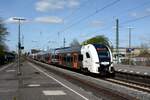 An den RRX-Wagen würden sich Taufnamen nach den Städten und Regionen in denen sie verkehren womöglich auch gut machen.

National Express Tz 462 065
Linie RE5, Koblenz
Düsseldorf-Benrath
06.04.2026 