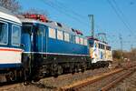 TRI 110 469-4  Sendung mit der Maus  Elefantenexpress & TRI 110 448-8 in D�sseldorf Oberbilk, M�rz 2026.