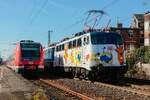 TRI 110 469-4  Sendung mit der Maus  Elefantenexpress & TRI 110 448-8 in D�sseldorf Oberbilk, M�rz 2026.