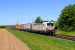 Deutschland   Lok 7193 317 von TXL zieht einem Trailerzug in Broicherseite   29/4/2026